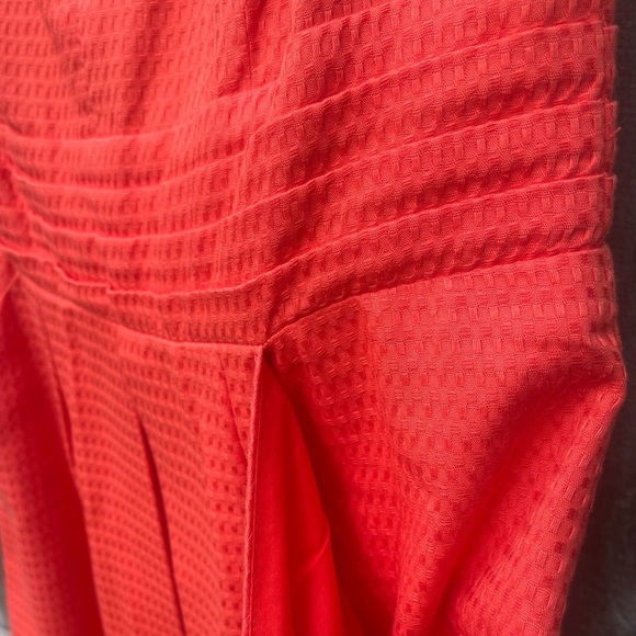 Ralph Lauren Coral Red Dress - Picture 6 of 10